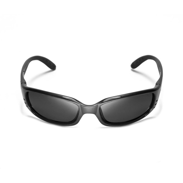 Walleva Black Polarized Replacement Lenses For Costa Del Mar Brine